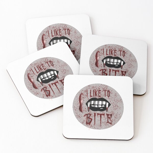 Item preview, I Like to Bite designed and sold by Really Good Stickers.