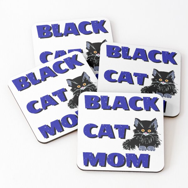 Item preview, Black Cat Mom Cat Lover designed and sold by TheButtonCrew.
