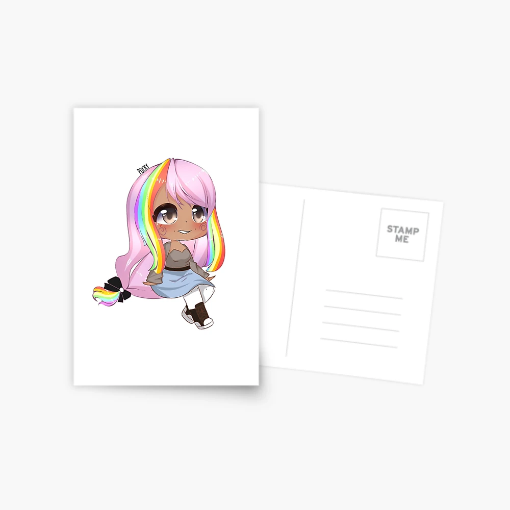 Gacha Life Gacha Girl Postcard for Sale by pockyartstudio