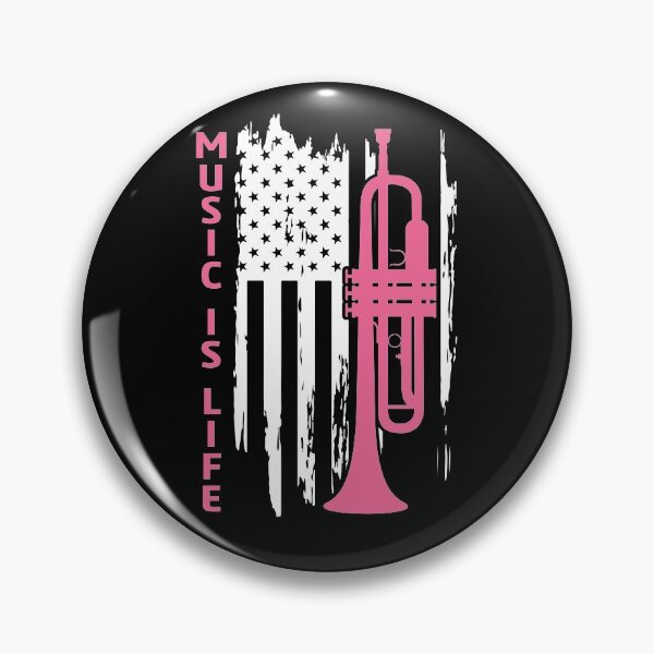 Item preview, Trumpet Musician | Music Is Life Brass Instrument Lover designed and sold by GravitiTees.