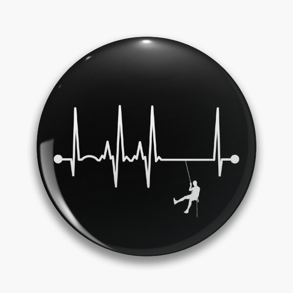 Item preview, Abseiling Heartbeat designed and sold by teesaurus.