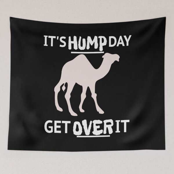 Artikelvorschau, Es ist Hump Day Überwinde es Hump Day Camel T Shirt Merch entworfen und verkauft von PRINTS2HOT.