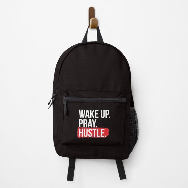 Item preview, Wake Up . Pray. Hustle designed and sold by BLAKVERSE DESIGNS.