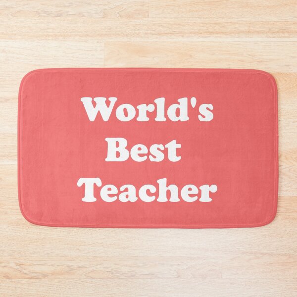 Item preview, World's Best Teacher designed and sold by ThingsByJoy.