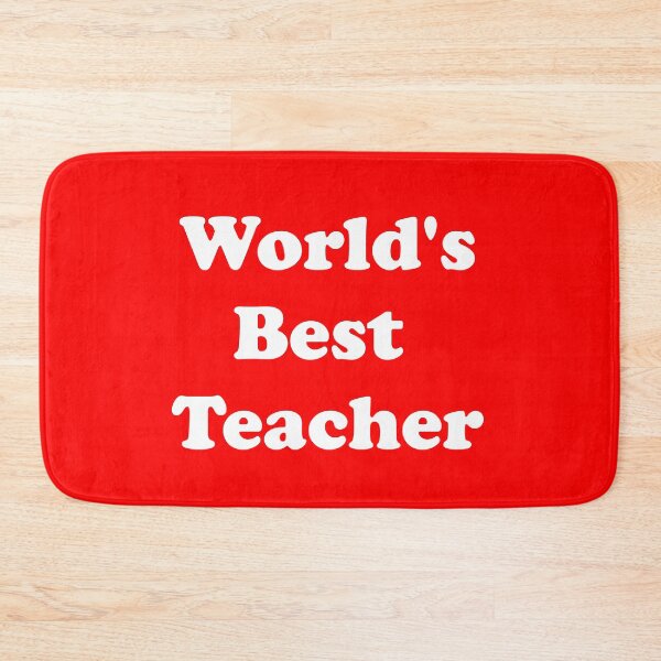Item preview, World's Best Teacher designed and sold by ThingsByJoy.