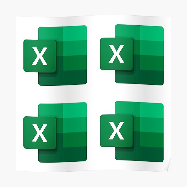 Microsoft Excel Posters Redbubble