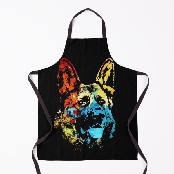 Item preview, COLORFUL GERMAN SHEPHERD ARTWORK designed and sold by MarcoSebi.