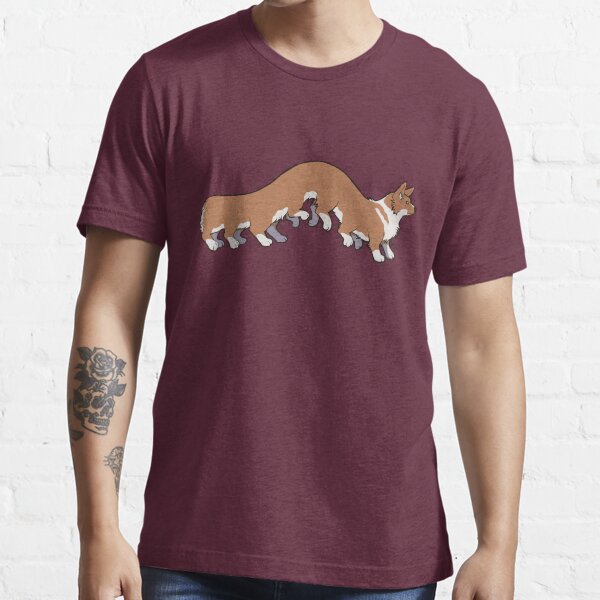 Corgipede (Fawn) Essential T-Shirt