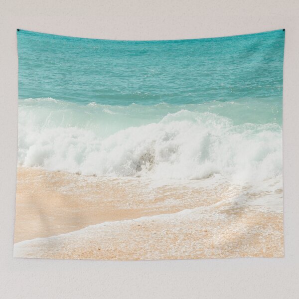 Item preview, Turquoise Blue Ocean Shore Waves designed and sold by AlexandraStr.