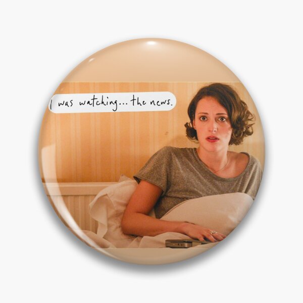 Item preview, Fleabag: I was watching... the news (Barack Obama scene) designed and sold by katesredbubbles.