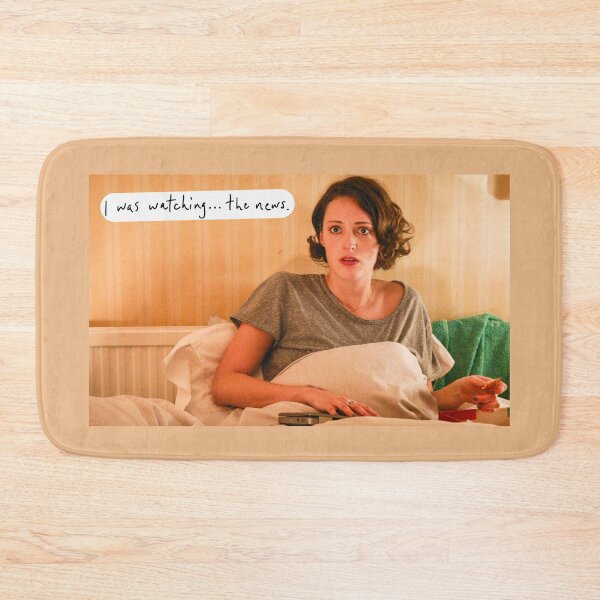 Item preview, Fleabag: I was watching... the news (Barack Obama scene) designed and sold by katesredbubbles.