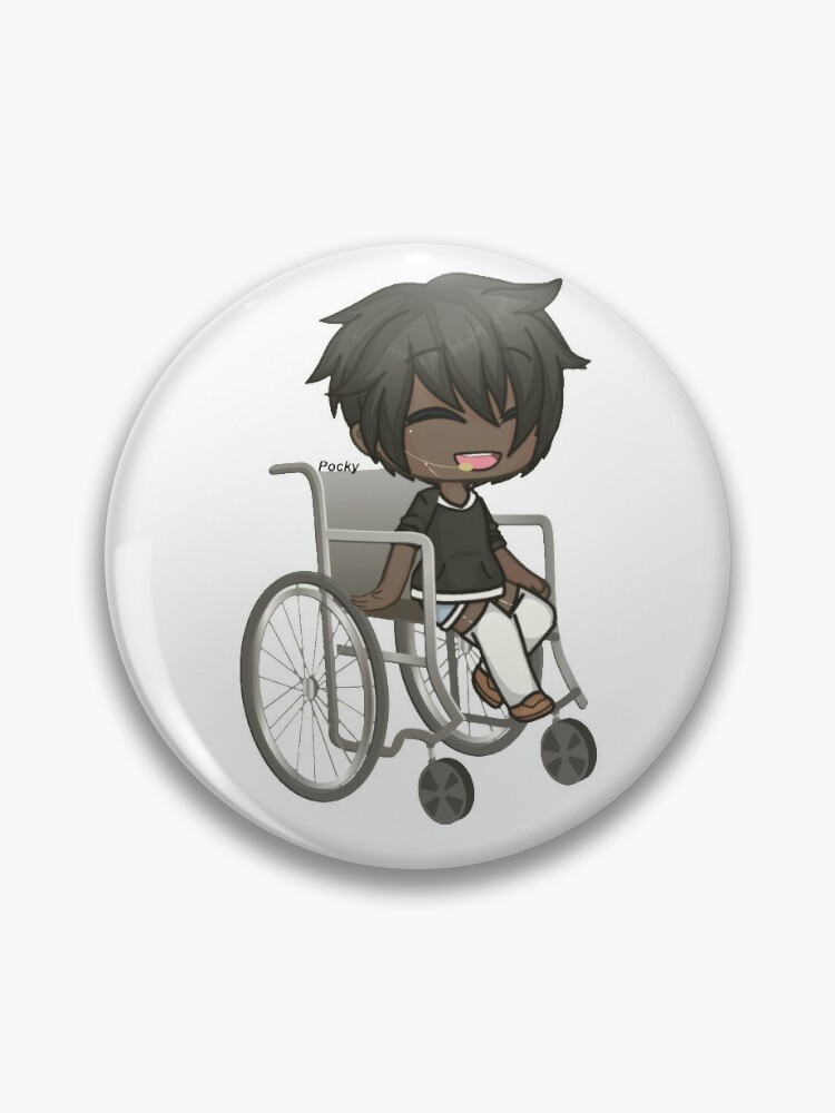 Gacha Comedian Boy in Wheelchair Inclusion Gacha Life Art 