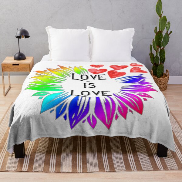 Item preview, Love is Love Rainbow Sunflower designed and sold by LovenLaughter.