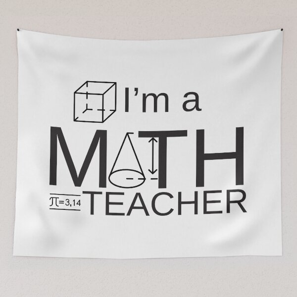 Item preview, I'm A Math Teacher designed and sold by 4AllTimes.