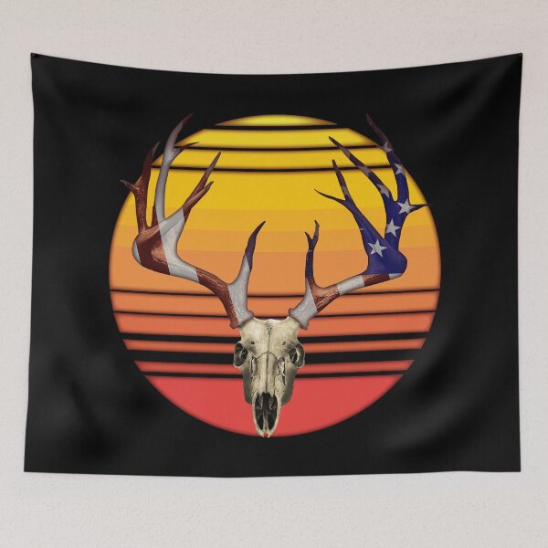 Item preview, American Whitetail Sunset designed and sold by Warrior Veteran Clothing.