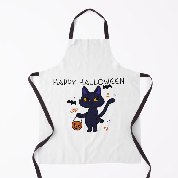 Item preview, happy halloweener hallowiener cat designed and sold by felric.