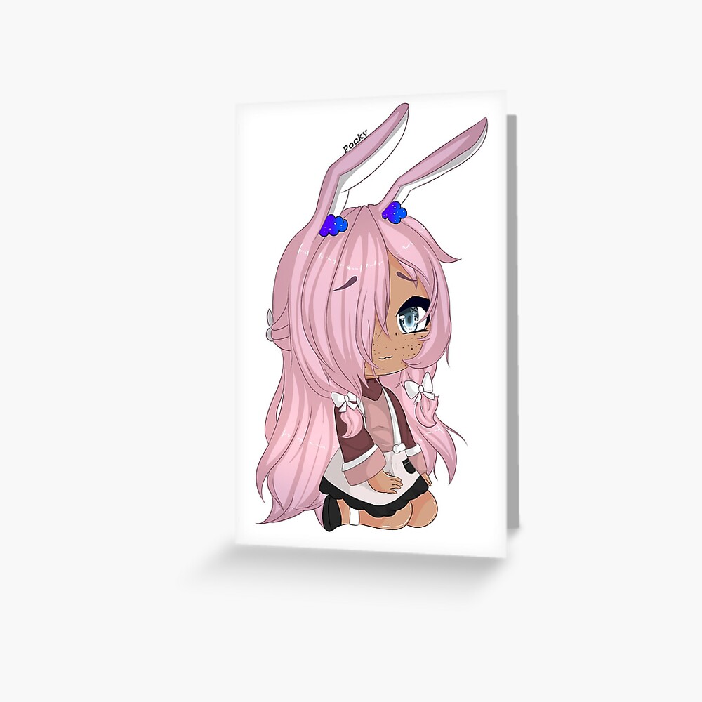 Gacha Bunny Girl Gacha Life Art Sticker -  Finland