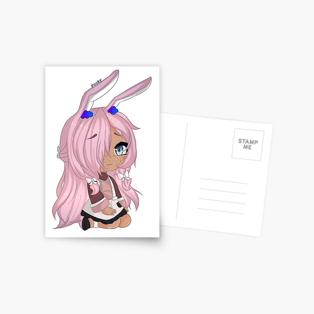 Gacha Life Gacha Girl Postcard for Sale by pockyartstudio