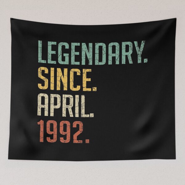 Item preview, Legendary Since April 1992 29th Birthday Gift 29 Years Old Vintage April 1992 designed and sold by Takatv.