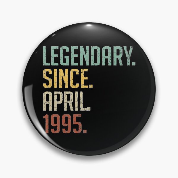 Item preview, Legendary Since April 1995 26th Birthday Gift 26 Years Old Vintage April 1995 designed and sold by Takatv.