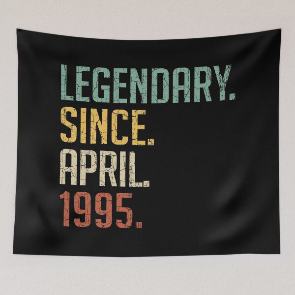 Item preview, Legendary Since April 1995 26th Birthday Gift 26 Years Old Vintage April 1995 designed and sold by Takatv.