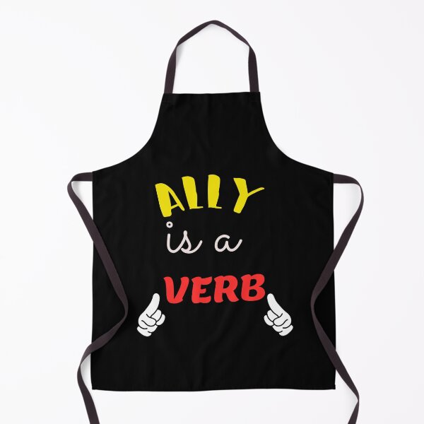Item preview, Ally is a verb designed and sold by DivineLiveShop.