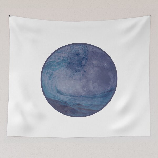 Item preview, Lunar Tides Moon Waves designed and sold by sunkissedgrafix.
