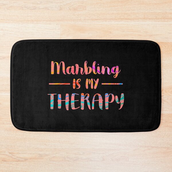 Item preview, My Therapy Art Hobby Marbling print designed and sold by jakehughes2015.