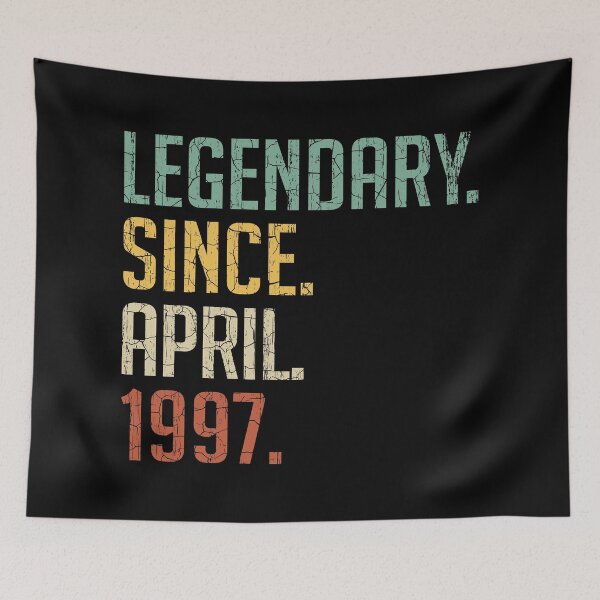 Item preview, Legendary Since April 1997 24th Birthday Gift 24 Years Old Vintage April 1997 designed and sold by Takatv.
