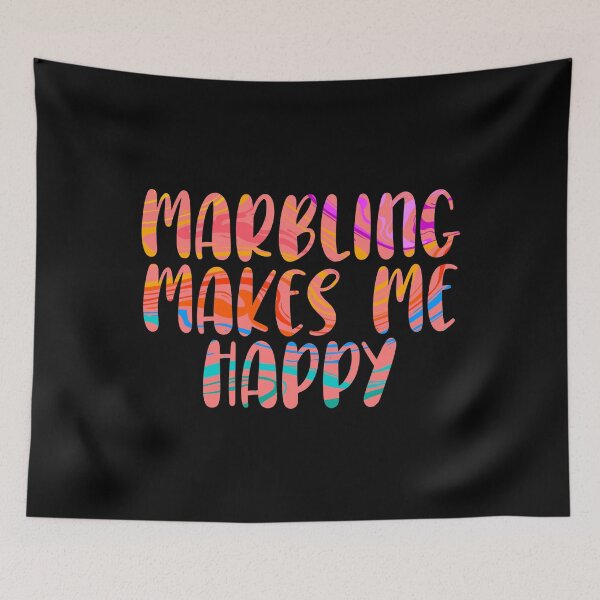 Item preview, Happy Art Hobby Marbling graphic designed and sold by jakehughes2015.