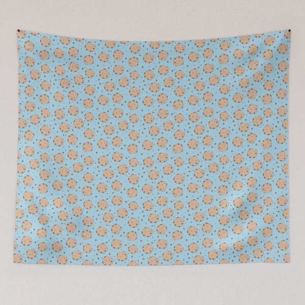 Item preview, Cute choc chip cookies - Blue designed and sold by Comfy-Creations.