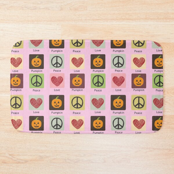 Item preview, Peace Love Pumpkin App Icons Pattern designed and sold by somebasic.