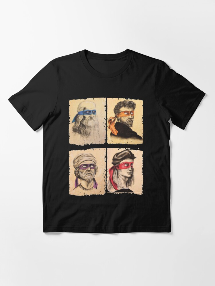 Funny Italian Artists Turtles Art Lovers Gift Renaissance Ninja Artists for  women men Active T-Shirt for Sale by Roxan58