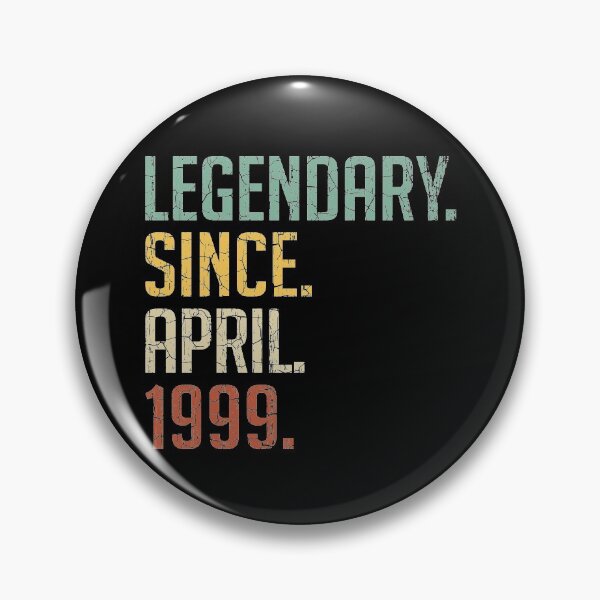 Item preview, Legendary Since April 1999 22nd Birthday Gift 22 Years Old Vintage April 1999 designed and sold by Takatv.