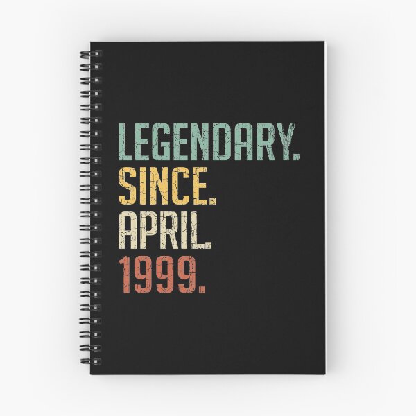 Item preview, Legendary Since April 1999 22nd Birthday Gift 22 Years Old Vintage April 1999 designed and sold by Takatv.