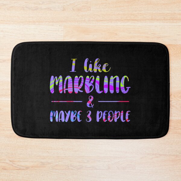 Item preview, Funny Art Hobby I Like Marbling product designed and sold by jakehughes2015.