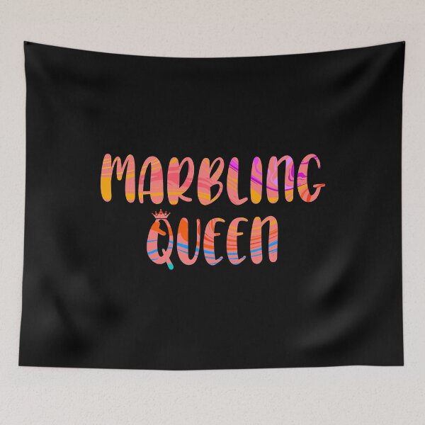 Item preview, Funny Art Hobby Queen Marbling graphic designed and sold by jakehughes2015.