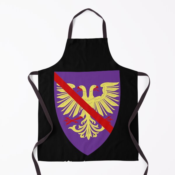 Item preview, Heraldry of Gaheris with Text designed and sold by ScapegoatPrints.