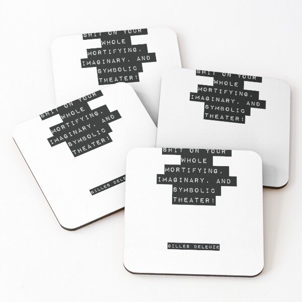 Item preview, Gilles Deleuze Quote designed and sold by RJ123.