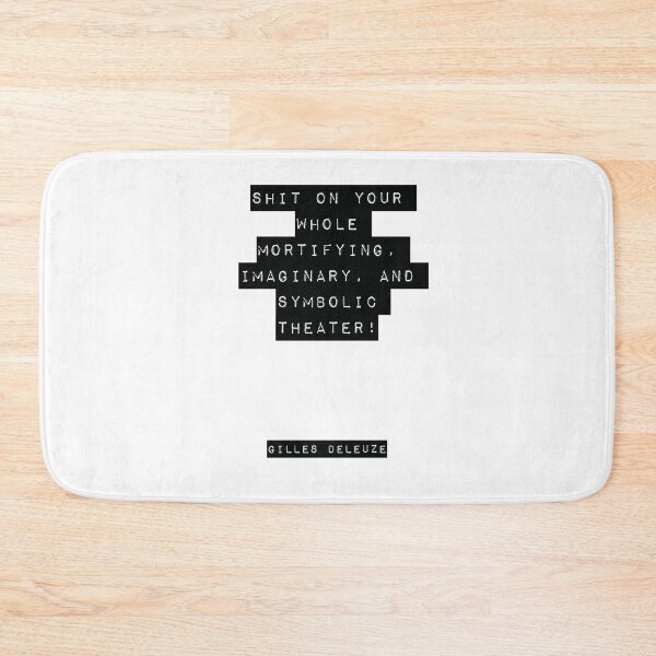 Item preview, Gilles Deleuze Quote designed and sold by RJ123.