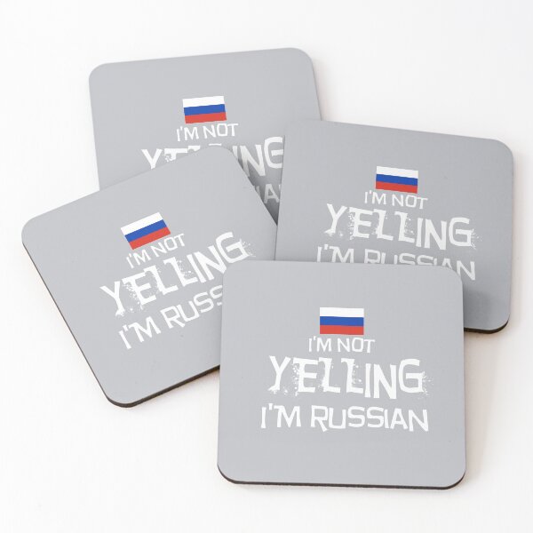 Item preview, Flag of Russia I'm not yelling, I'm Russian  designed and sold by obedtheartist.