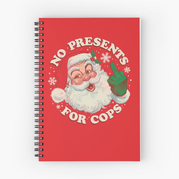 Item preview, No Presents for Cops - Vintage Santa Claus ACAB Christmas designed and sold by ctkrstudio.