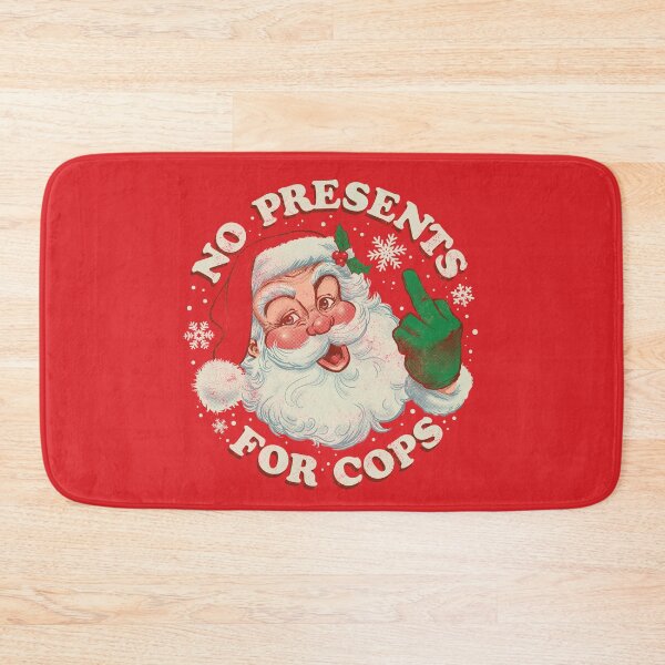 Item preview, No Presents for Cops - Vintage Santa Claus ACAB Christmas designed and sold by ctkrstudio.
