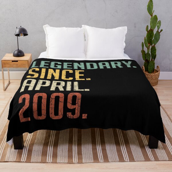 Item preview, Legendary Since April 2009 12nd Birthday Gift 12 Years Old Vintage April 2009 designed and sold by Takatv.