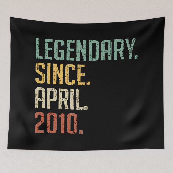 Item preview, Legendary Since April 2010 11st Birthday Gift 11 Years Old Vintage April 2010 designed and sold by Takatv.
