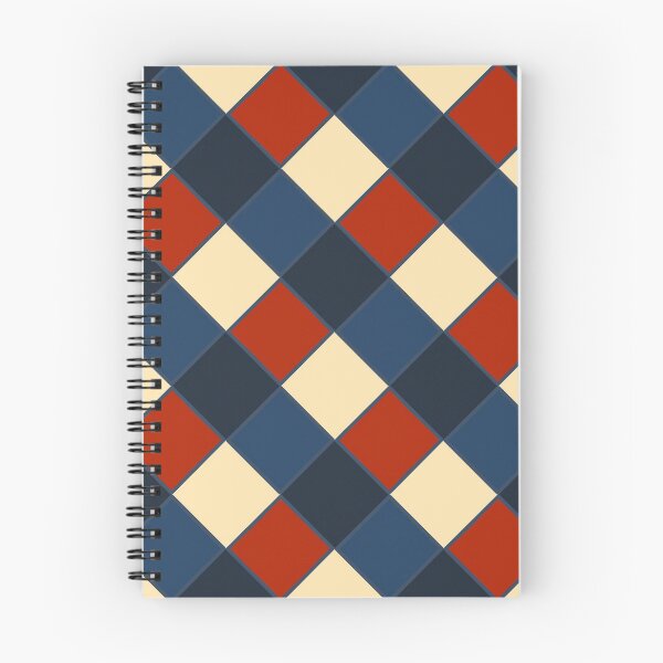 Item preview, Checkered Pattern Red and Blue Digital Design  designed and sold by ByJezie.