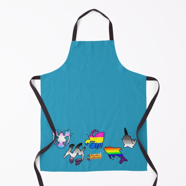 Item preview, Rocket Lobster Pride Totems designed and sold by Shainamation.
