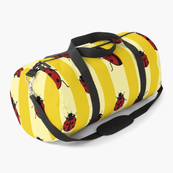 Item preview, Red Ladybird Horizontal Lines Yellow and Light Yellow designed and sold by ByJezie.