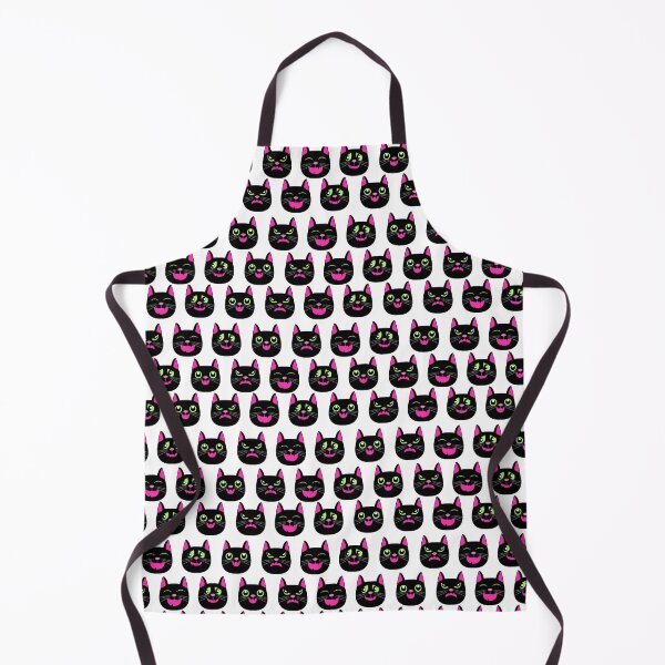 Item preview, Black Cat Many Faces Pattern designed and sold by qitrechio.