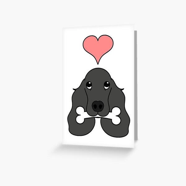 Cocker Spaniel Greeting Cards for Sale | Redbubble